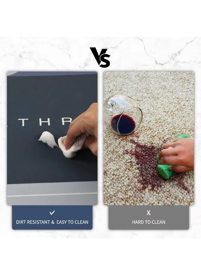 QK Exclusives- 2 PCS Kitchen, bathroom Mats and Rugs Set , Anti-Skidding Rubber Grip, Washable, Oil and Water resistant,Non Slip Heavy Duty Standing M - Image 2